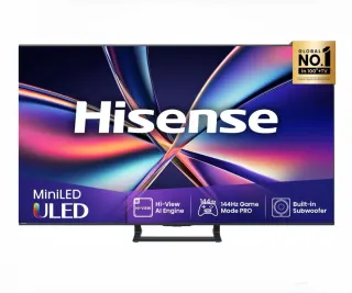 Hisense TV 75E8Q, 75", MiniLED, 4K UHD, 144Hz, Smart TV, Crni
