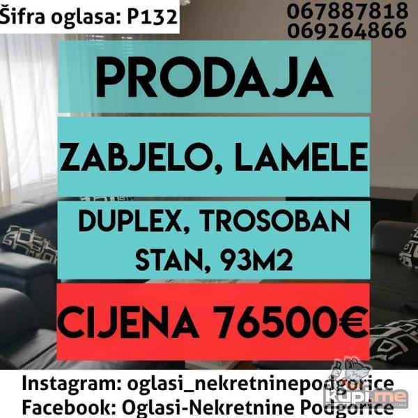 Trosoban stan Zabjelo