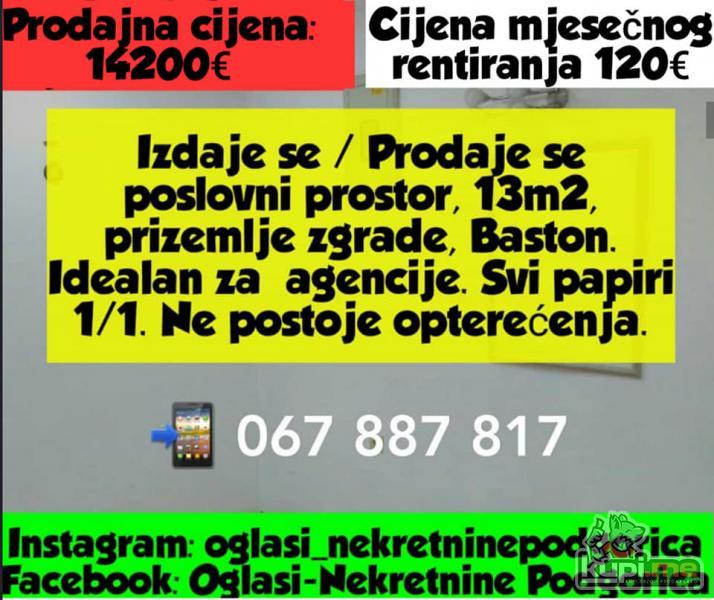 Poslovni prostor Podgorica